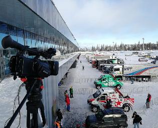 Трансляция ралли “Россия – Северный лес через спутники “Ямал”