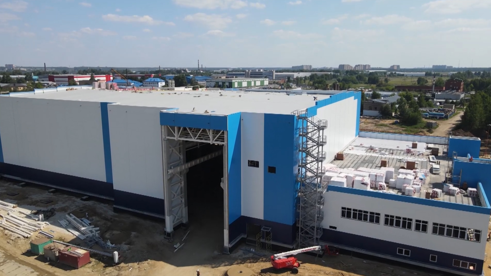 Щелковское ТВ о строительстве сборочного производства космических аппаратов