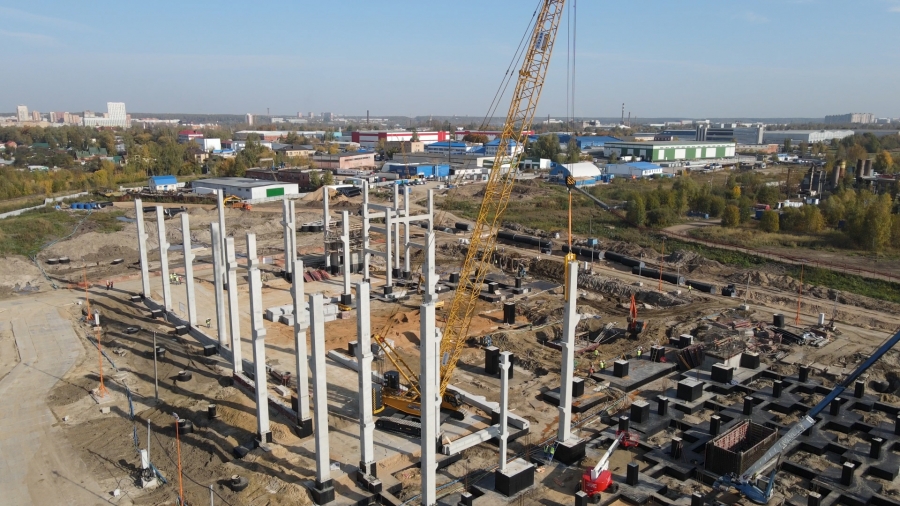 Продолжается строительство производства космических аппаратов