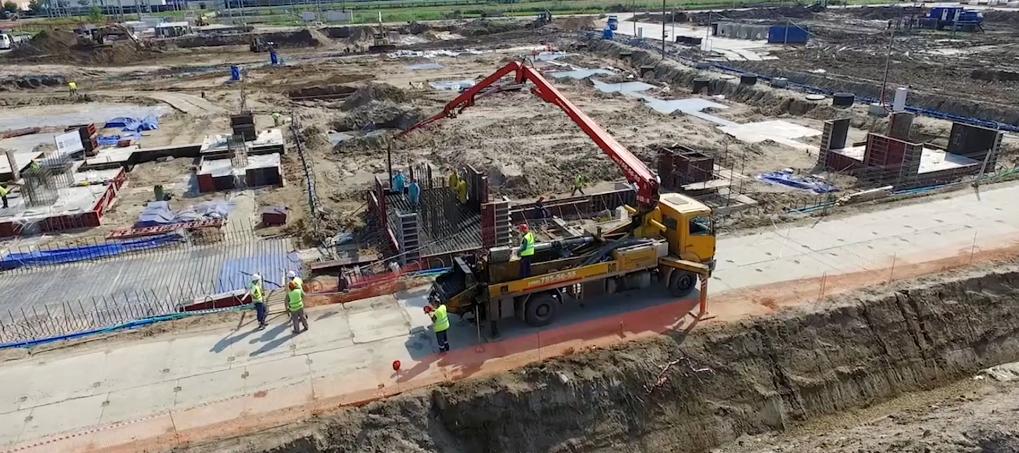 Репортаж ТРК Щелково. Строительство сборочного производства космических аппаратов.