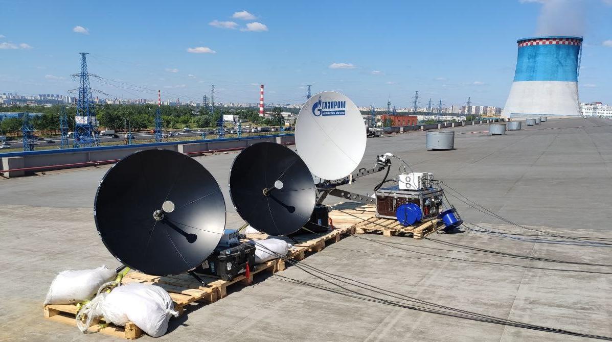 Церемония запуска новой турбины на ТЭЦ-22 прошла в режиме спутникового телемоста