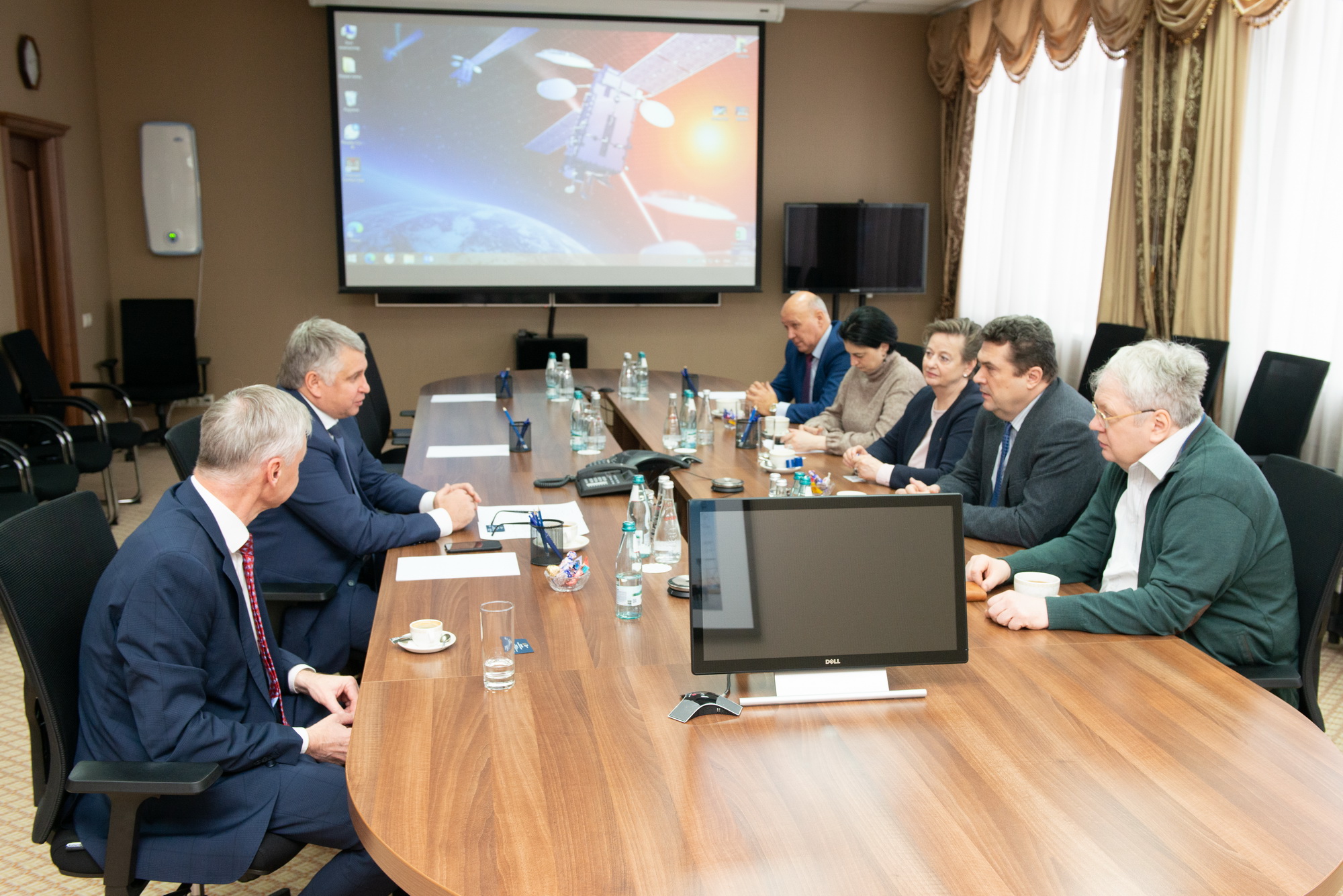 Союз журналистов России проявил интерес к деятельности «Газпром космические системы»