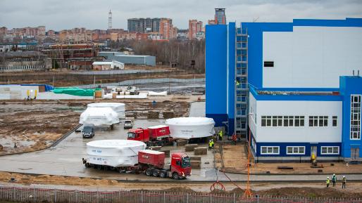 Начало поставок технологического оборудования для Сборочного производства космических аппаратов