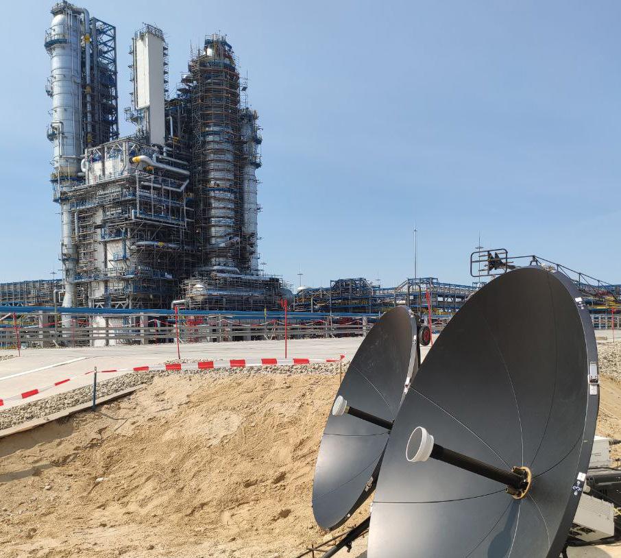 «Газпром космические системы» обеспечил комплекс услуг связи на церемонии открытия Амурского газоперерабатывающего завода 