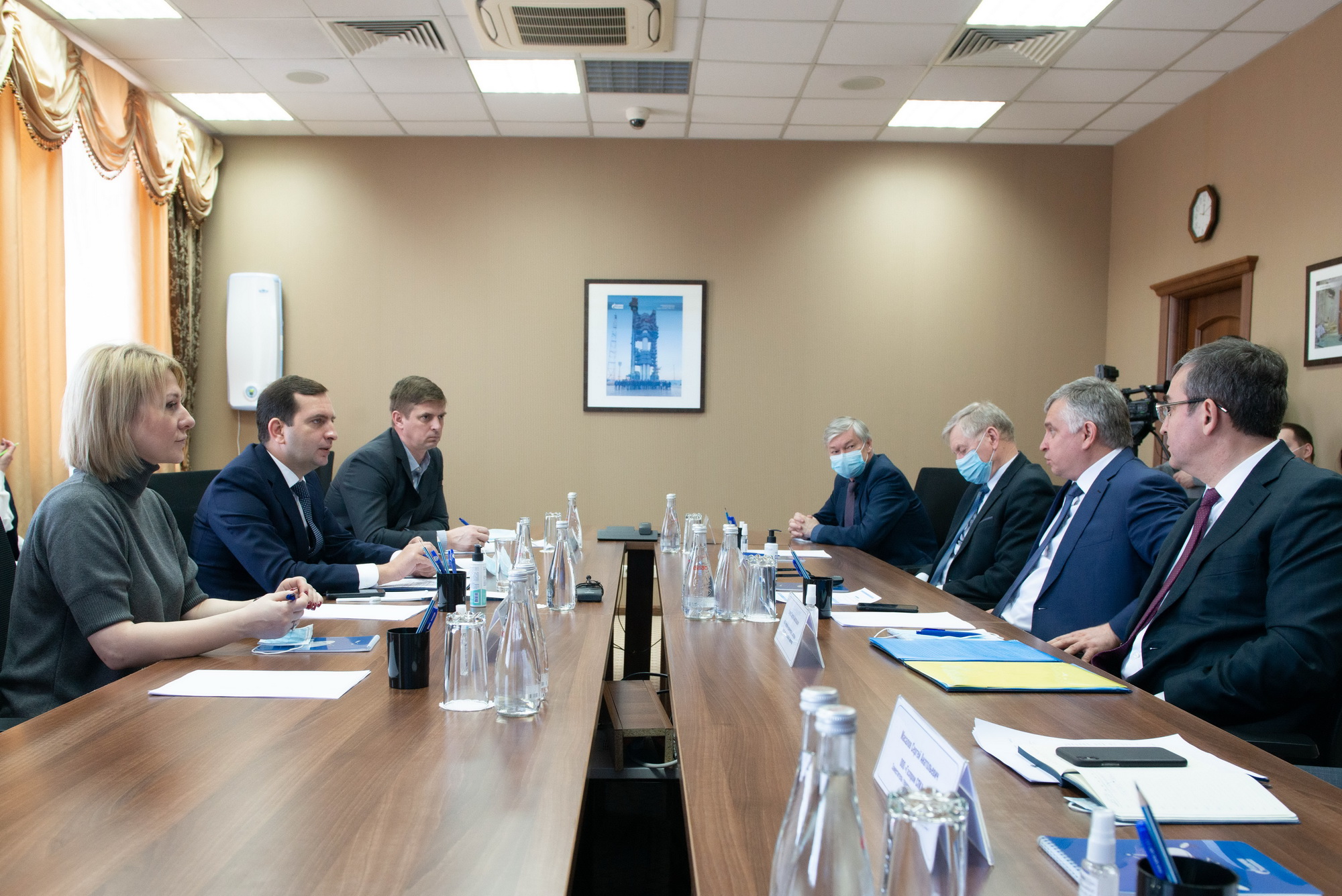 Глава Администрации Щелковского городского округа ознакомился с деятельностью «Газпром космические системы»