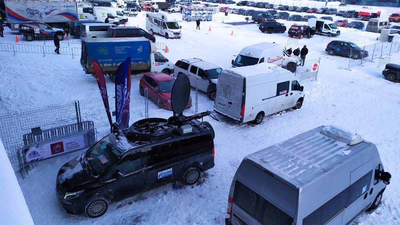 «Газпром космические системы» обеспечил спутниковую телетрансляцию гонки «Россия – Северный лес»